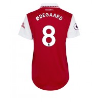 Dres Arsenal Martin Odegaard #8 Domaci za Žensko 2022-23 Kratak Rukav